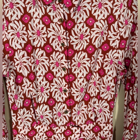 Anthropologie Loveland Jumpsuit size 4 - Picture 5 of 10